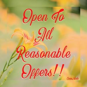 SEND ME A REASONABLE OFFER, ABSOLUTELY NO LOWBALLS